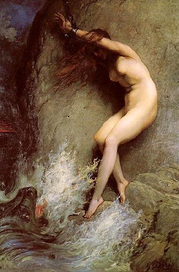 Gustave Dore Andromeda oil painting picture